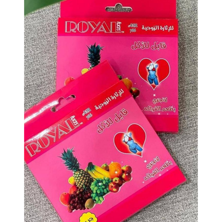 Royal Meyve Aromalı Yenilebilir İç Çamaşırı – Edible Lingerie (Fantezi İç Giyim)