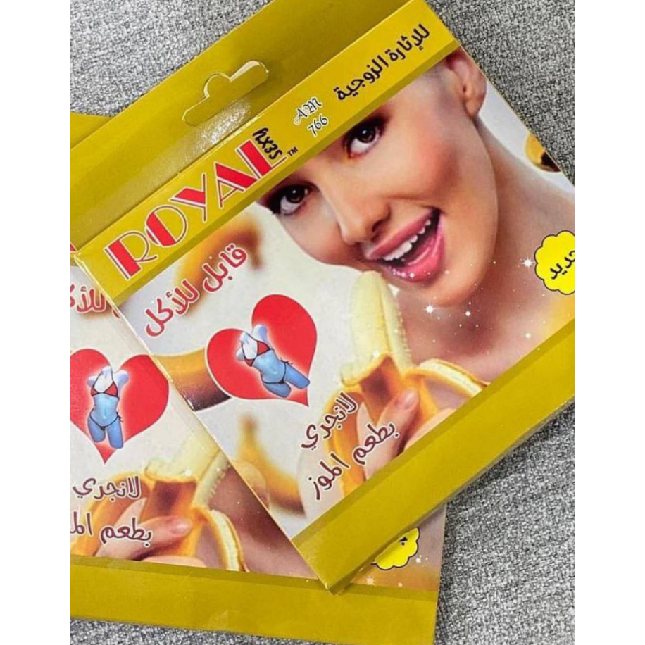 Royal Muz Aromalı Yenilebilir İç Çamaşırı – Edible Lingerie